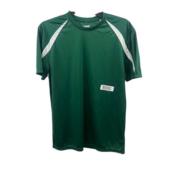 Soffe Mens Green Athletic Short Sleeve Tee Shirt Size M Performance Athleisure - Picture 7 of 7